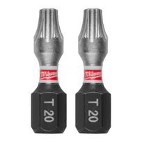 MILWAUKEE antgalis T20 x 25mm / 3vnt. ShW