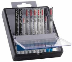 BOSCH PJŪKLELIS T RINKINYS PRO WOOD AND METAL 100mm 10vnt.
