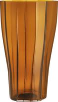 Orrefors Vaza Reed 50 cm, gintaro spalvos