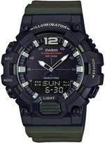 Laikrodis Casio Collection Vintage CASIO SPORT modelis ILLUMINATOR - Juodas, ARMY Žalias