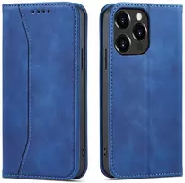 Hurtel Magnet Fancy Case iPhone 14 Pro Max dėklas – mėlynas