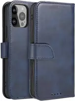 Hurtel Magnetinis atverčiamas dėklas iPhone 14 Pro Max – mėlynas