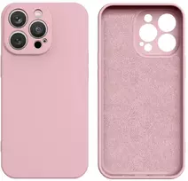 Hurtel Silikoninis dėklas iPhone 14 Plus – rožinis