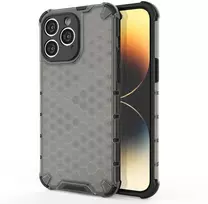 Hurtel Honeycomb šarvuotas dėklas iPhone 14 Pro Max – juodas