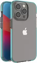 Hurtel Skaidrus TPU dėklas iPhone 14 Pro – šviesiai mėlynas
