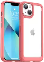 Hurtel Outer Space dėklas iPhone 14 Plus – raudonas