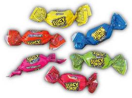 Bazooka Pick & Mix Juicy Drop Blasts hedelmätoffee jauhetäytteellä, 1kg