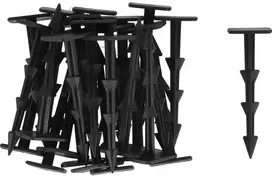 Toya Sa Poland Smeigtukai / ankeriai sodo kraštams ir medžiagoms tvirtinti | 120 mm 25 vnt. (88715)