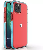 Hurtel Skaidrus TPU dėklas iPhone 13 mini – šviesiai mėlynas