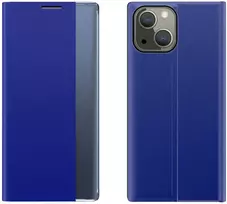 Hurtel Sleep Case dėklas iPhone 13 mini su langeliu – mėlynas