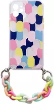 Hurtel Color Chain dėklas iPhone 13 mini – spalvotas su grandinėle