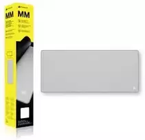 CORSAIR MM Pelės kilimėlis žaidimams, Fabric Surface, Anti-Fray Edges – Pilkas, XXL