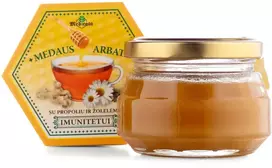 MEDAUS ARBATA „IMUNITETUI“, 140g, su propoliu ir žolelėmis
