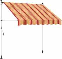 Rankinė sulankstoma markizė Įvairiaspalvis 200 x 115 x 300 cm