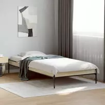 Lova Lovos rėmas Sonoma ąžuolas 80 x 200 cm Apdirbta mediena