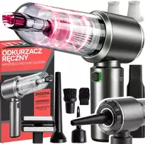 RTO Rankinis dulkių siurblys 120w akumulator 5500 pa variklis bezszczotkowy 3-biegowy