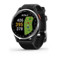 Garmin Approach S44 išmanusis laikrodis / Aliuminis / Black-Silver / MY24