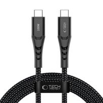 Tech-Protect Ultraboost UB11T USB-C / USB-C PD 100W / QC3.0 Cable 200 cm - Black