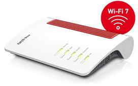 AVM FRITZ!Box 7682 Wireless Router, 2.5 Gigabit Ethernet, Dual-Band (2.4 GHz / 5 GHz), White