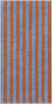 Cawo Rankšluostis Bold Streifen 70 x 140 cm, mėlynai-oranžinis