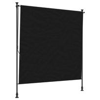 Lauko Ritininė Žaliuzė Juoda 150 x 270 cm