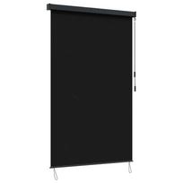 Roletas Juoda 120 x 250 cm Audinys ir aliuminis