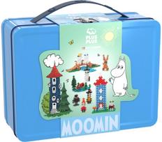 Konstruktorius PLUS PLUS Troliai Mumiai MOOMIN Muminukų slėnis, mėlynas lagaminas