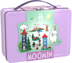 Konstruktorius PLUS PLUS Troliai Mumiai MOOMIN Muminukų slėnis, violetinis lagaminas