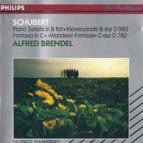 CD Schubert & Alfred Brendel - Sonata In B Flat, D.960 / "Wanderer" Fantasia (naudota)