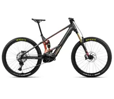 Orbea Wild M-Team / Diamond Carbon View (Matt) - Mars Red (Gloss) / elektrinis kalnų dviratis (S)