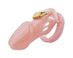 Reguliuojamas varpos narvas Dark Red Brand 9 cm Cock Cage, rožinė