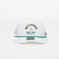 Jordan Rise Structured Trucker Cap White/ Court Green/ Infrared 23 - Dydis L/XL (IF3536-100 Kitos kepurės)