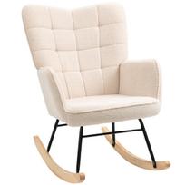 Supamas krėslas su minkšta sėdyne smėlio spalvos 71x92x101 cm iki 120 kg 1 vnt