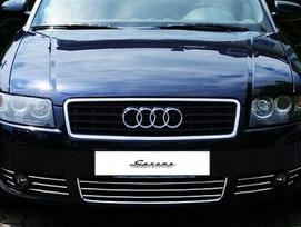 AUDI A4 B6 - CHROM GRILL grotelių apdaila Tuning