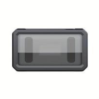 Ištraukiamas Sukiojamas Neperšlampamas Telefonas Dušo Laikiklis Dėklas. , Juoda