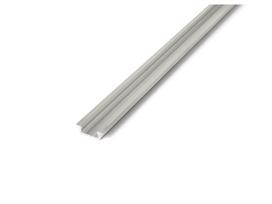 Aliuminio Z profilis LED juostelėms - neapdorotas sidabrinis - 2 m