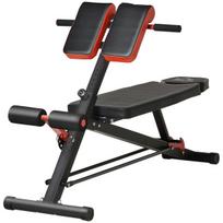 Reguliuojamas treniruočių suoliukas fitnesui pilvo presui 64x146x73,5-85 cm 1 vnt