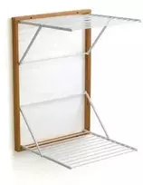 Džiovyklė Arredamenti Italia ARREDAMENTI KORAL Sieninė drabužių džiovykla - 98 x 69 cm, Ruda
