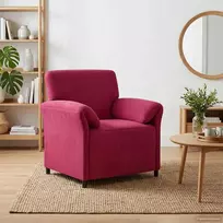 1 vietos sofa Vyno raudona 88 x 83 x 95 cm Aksomas