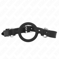 KINK COLLAR & GAG KINK - SILICONE O-RING 5 CM GAG 56 CM