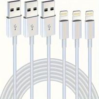 Apple MFi Lightning krovimo kabelis, 200,0 cm