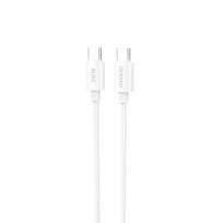 Dudao L4C USB-C / USB-C 30W 2m laidas - baltas