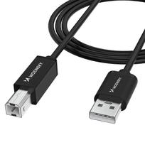 Wozinsky WKDDY4S Laidas USB-B - USB-A 480Mb/s 1m juodas