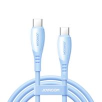 Joyroom Laidas S-A59 Vibrant Series 60W USB-C - USB-C 1.2m mėlynas