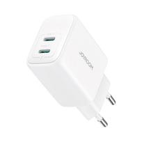 Joyroom JR-TCF12 tinklo įkroviklis 2x USB-C 20W PD / QC 3.0 - baltas