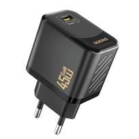 Dudao A28 45W GaN USB-C sieninis įkroviklis - juodas