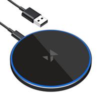 Wozinsky indukcinis įkroviklis WLI-01Y 15W Qi su USB-C laidu - juodas