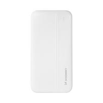 Wozinsky išorinė baterija Li-Po 10000mAh 2 x USB, balta (WPBWE1)
