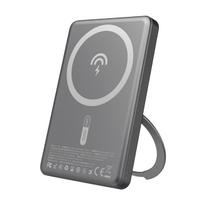Dudao Išorinė baterija K28S 20W PD 5000mAh su MagSafe ir stovu - pilkas