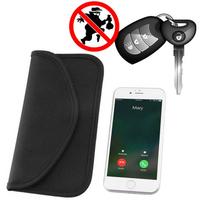 Apsaugos nuo vagystės dėklas automobilio raktams Telefono radijo blokavimas Faraday dėžutė Faraday narvas 20cm x 11cm juodas